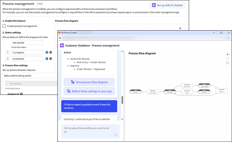 Screenshot: The AI Process Creator