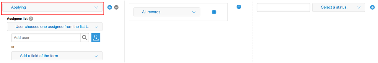 Screenshot: The "Applying" status is highlighted